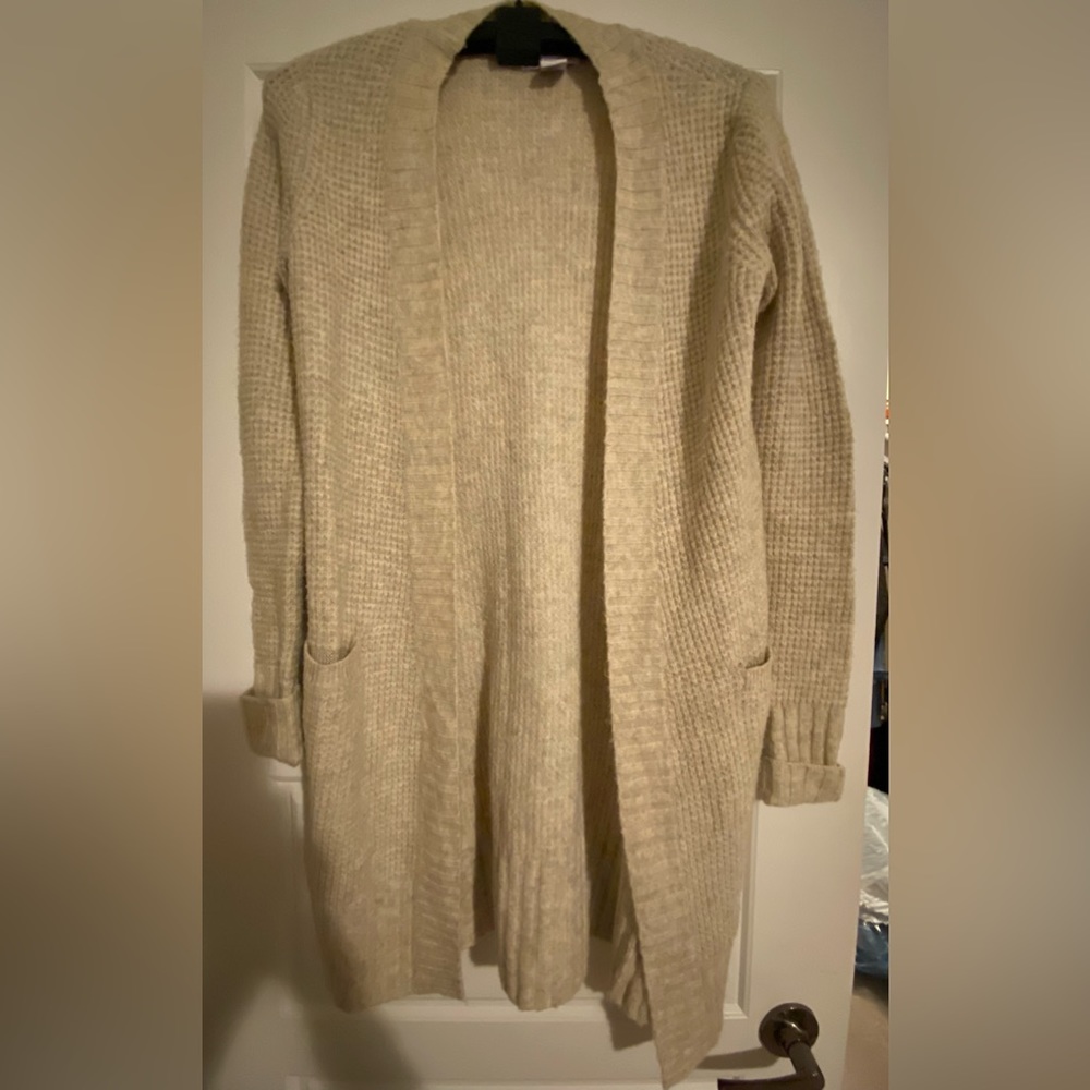 London Kaye Oversized Sweater Cardigan small